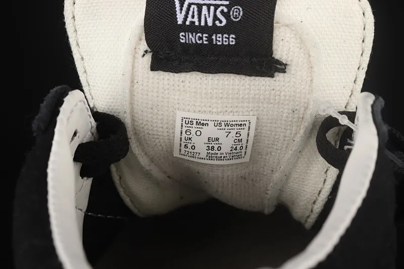 All categories Vans Vans series Vans Mid Vans China Vans Sk8-Mid official new cool transparent glass glue black Chinese sneakers VN0A3WM3ABC